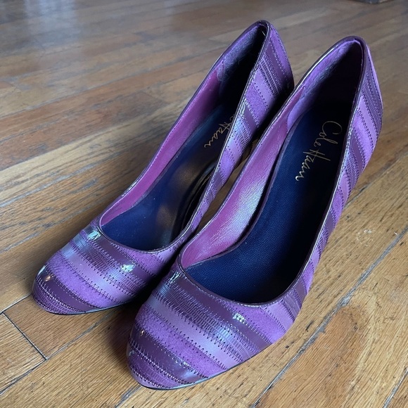 Chic Purple Heels - Picture 2 of 6